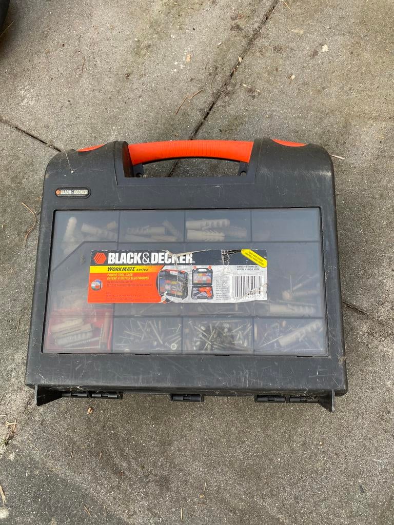 Black & Decker Boormachine KR600CRE 600W met accessoires, Klopboormechanisme, Ophalen, Boormachine, Gebruikt