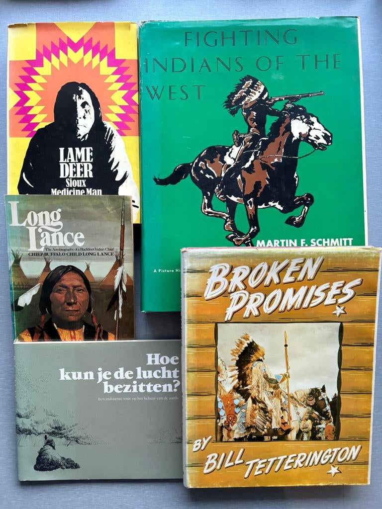 6 boeken over Indianen, Ophalen of Verzenden, Gelezen, Kunst en Cultuur