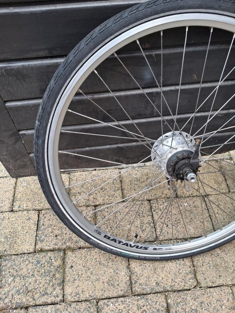 Fiets achterwiel, Fietsen en Brommers, Fietsonderdelen, Ophalen, Nieuw