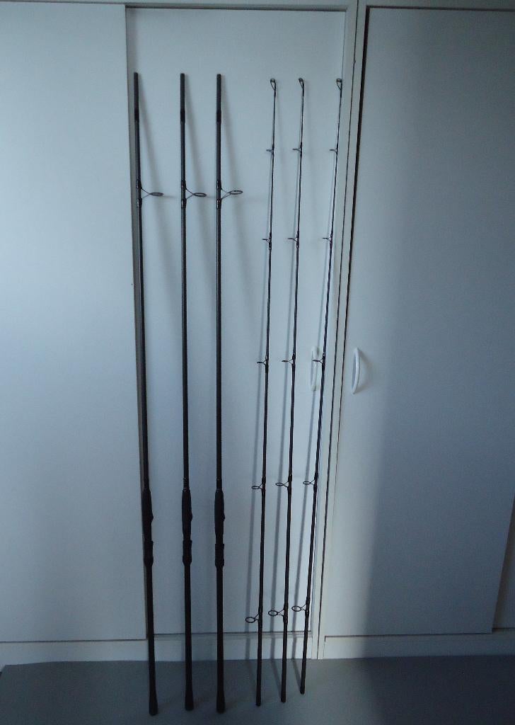 GRADE N, DORSEN 10ft 3lb+ 3 x Sleeve, Watersport en Boten, Hengelsport | Karpervissen, Ophalen, Zo goed als nieuw, Werphengel