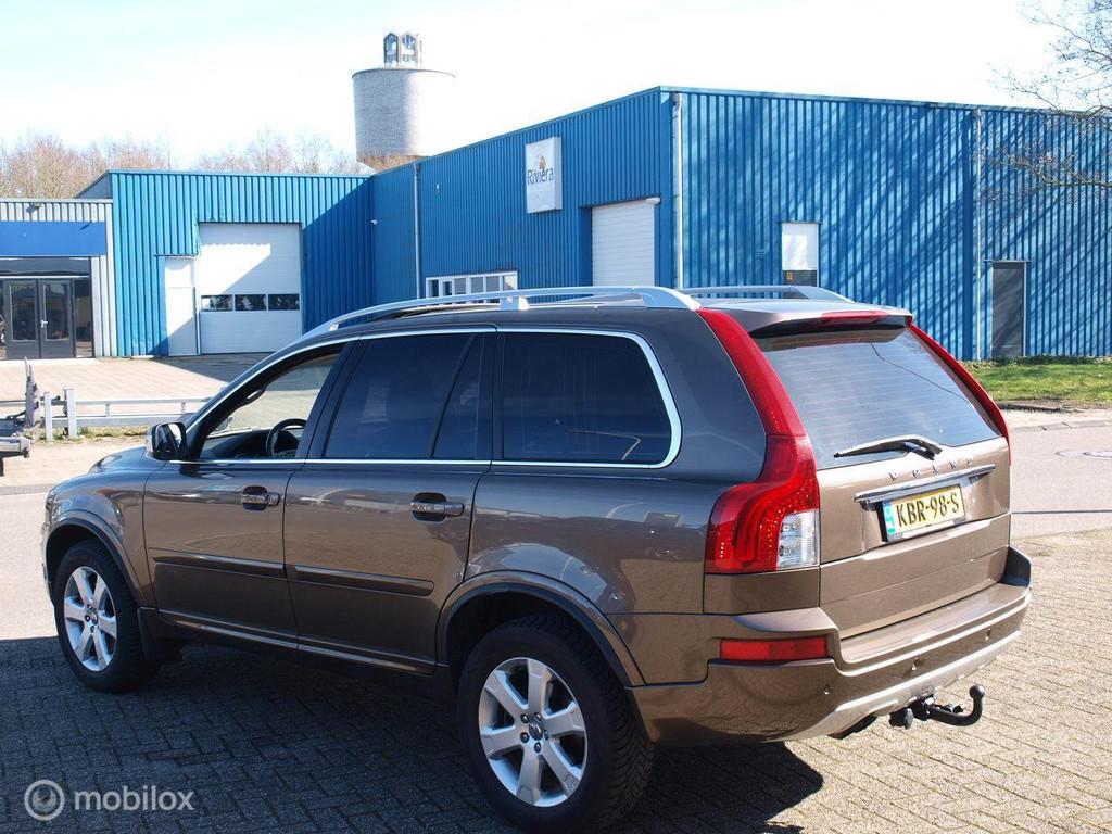 Volvo XC90 7P AWD 2.4 D5 Aut6 Standkachel Elec Schuifdak Lee, Euro 5, Gebruikt, Zwart, Bruin