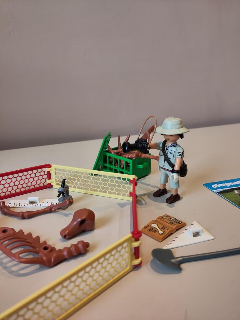 Playmobil dino opgraver / onderzoeker, Ophalen of Verzenden