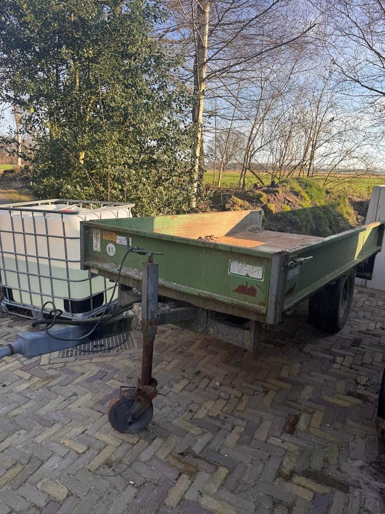 4 Ton Diezijdige Kipper - 1.5x3m, Auto diversen, Aanhangers en Bagagewagens, Ophalen, Gebruikt