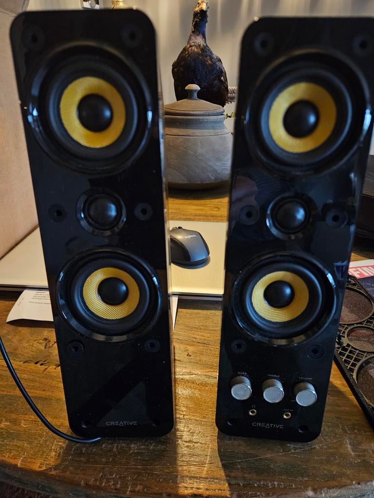 Creative Gigaworks T40 series II Computer PC Speakers, Ophalen of Verzenden, Zo goed als nieuw, Audiokanaal 2, Creative