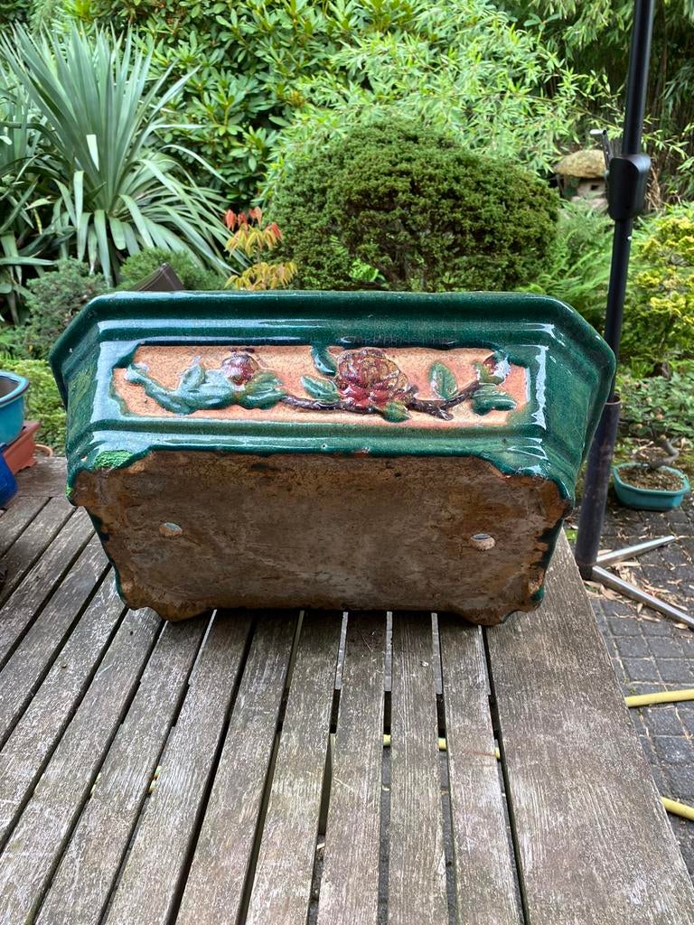 Bonsai schaal XL vintage chinees antiek?, Tuin en Terras, Bloempotten, Ophalen, Gebruikt, Rond, Binnen