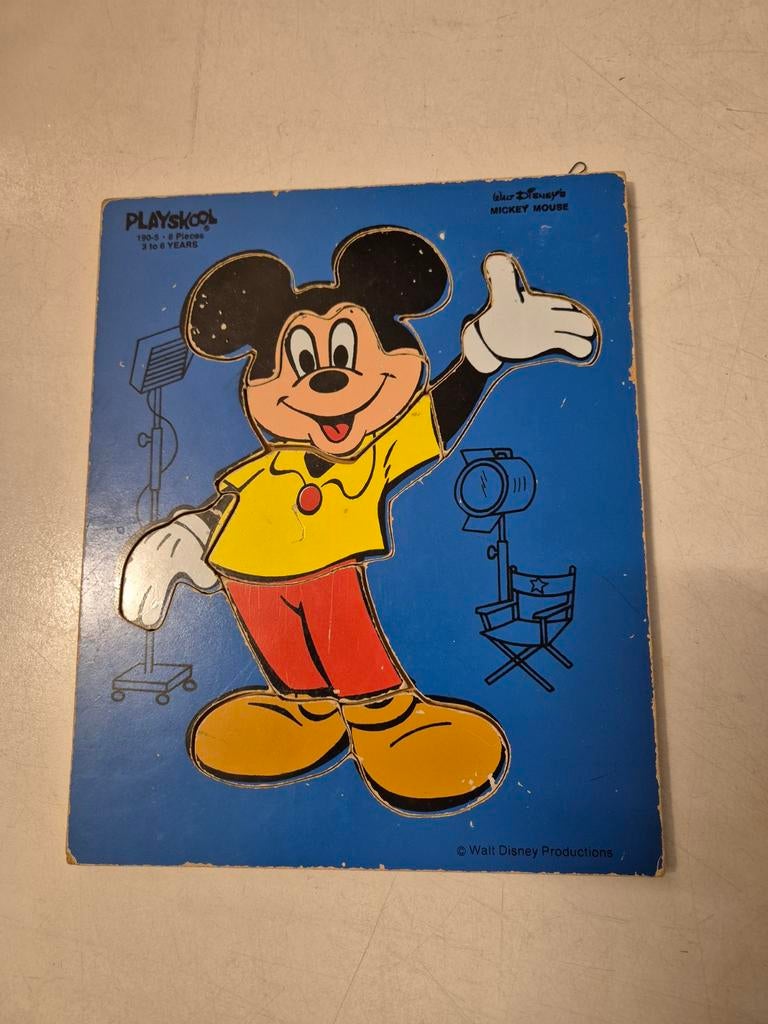Walt disney mickey mouse puzzel, Ophalen of Verzenden, Mickey Mouse