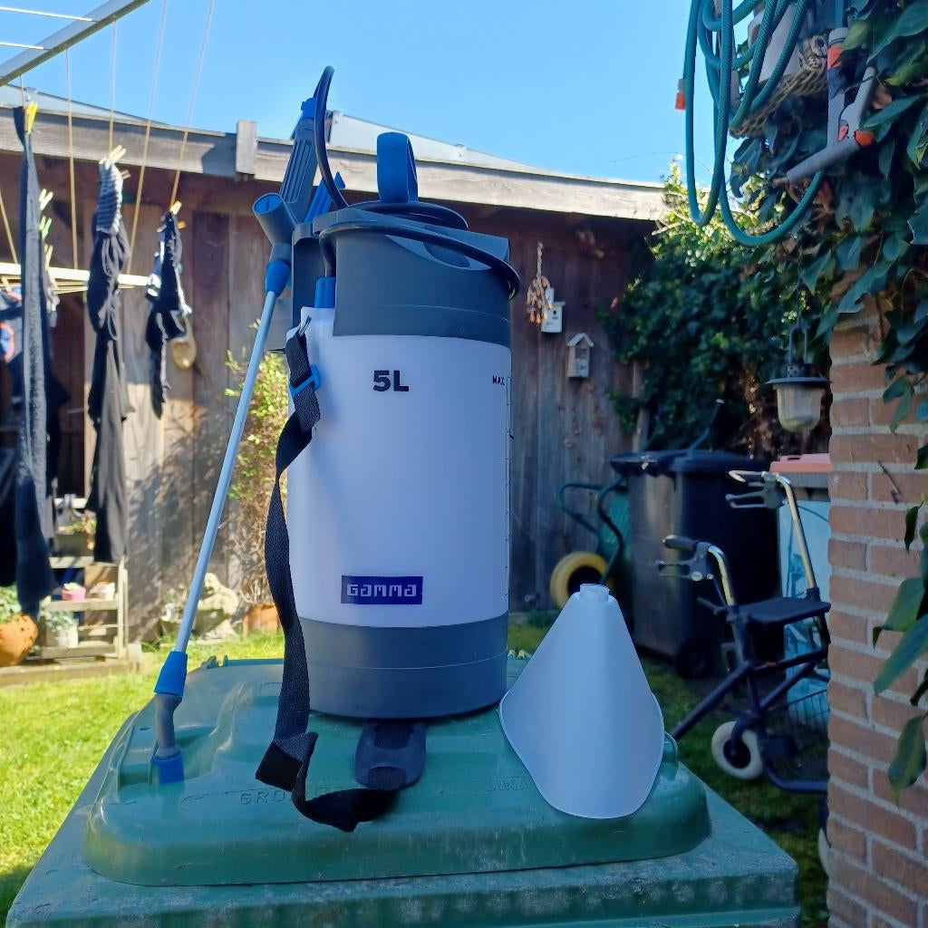 rugspuit, Tuin en Terras, Hand-tuingereedschap, Ophalen, Nieuw, Overige soorten, Gamma