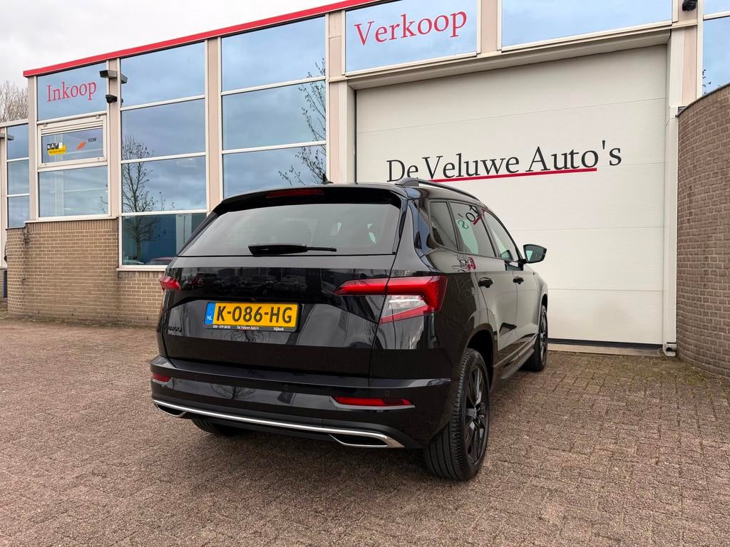 Skoda Karoq 1.5 TSI ACT Style|Navi|Pano|Virtual C.|, Stof, 4 cilinders, 150 pk, Zwart