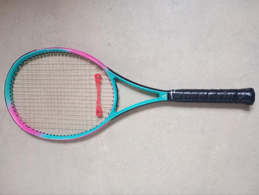 Funky Disco Fischer Breakpoint Tennis racket gr.3, Sport en Fitness, Tennis, Ophalen of Verzenden, Zo goed als nieuw, Racket, Overige merken