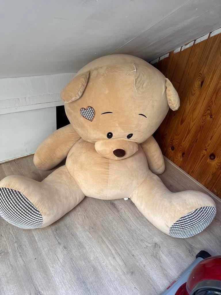 Mega Grote Knuffelbeer - Perfect voor Knuffelliefhebbers, Ophalen, Zo goed als nieuw, Beer