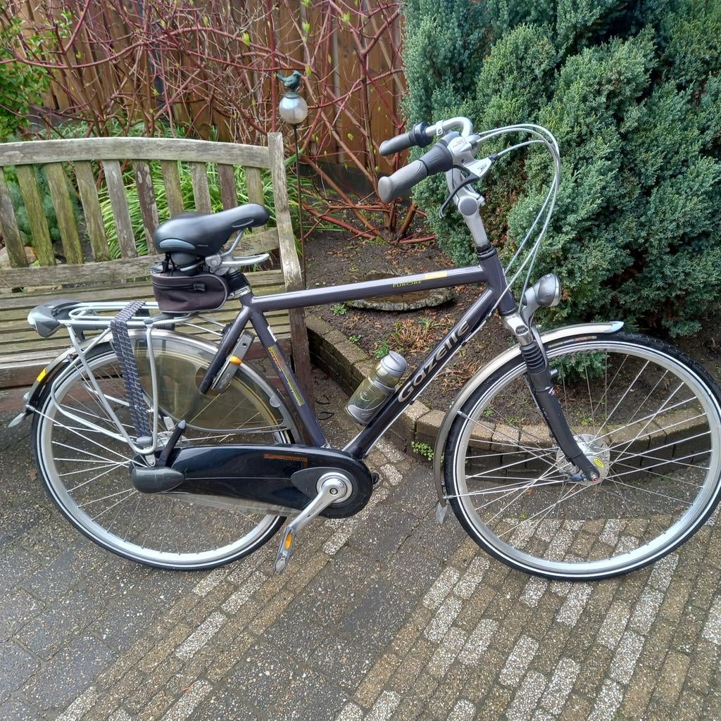 ZGAN GAZELLE " Furore " herenfiets, Fietsen en Brommers, Fietsen | Heren | Herenfietsen, Ophalen, Versnellingen, Zo goed als nieuw