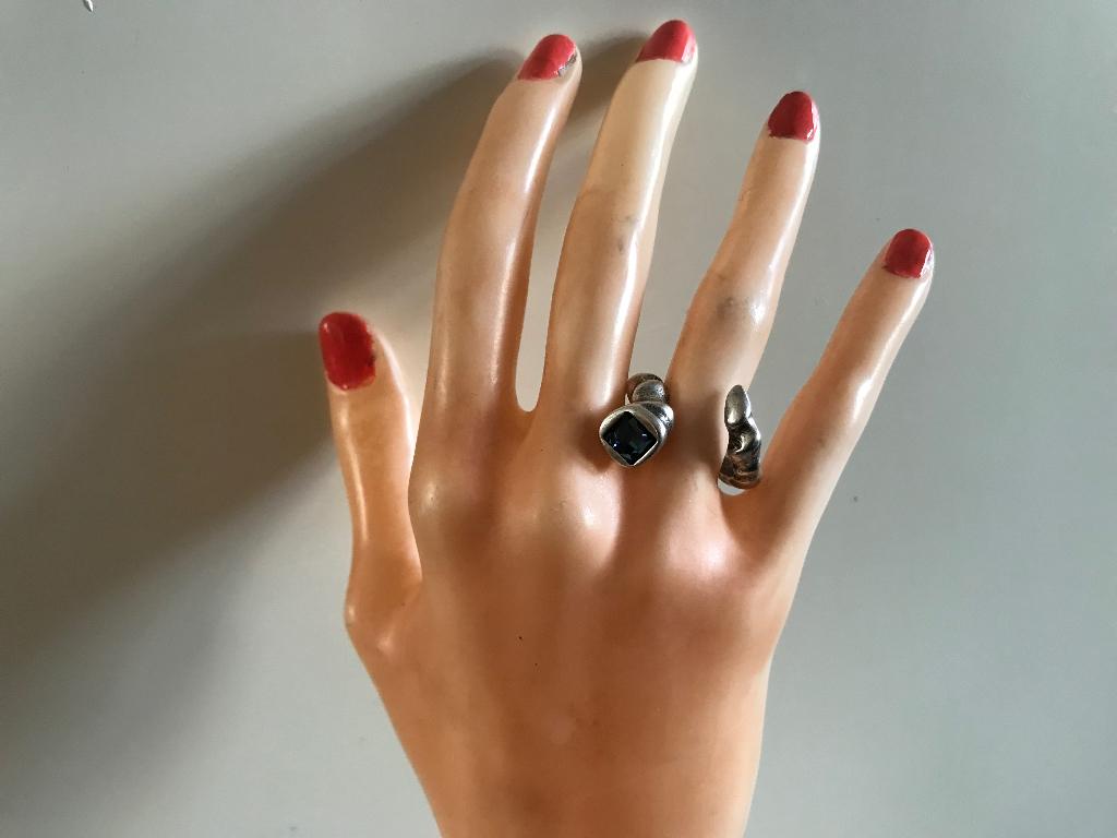 Uno de 50 ring (20)(112,- = 59,50) 18 Re-Twister, Sieraden, Tassen en Uiterlijk, Ringen, Met kristal, Nieuw, Ophalen of Verzenden