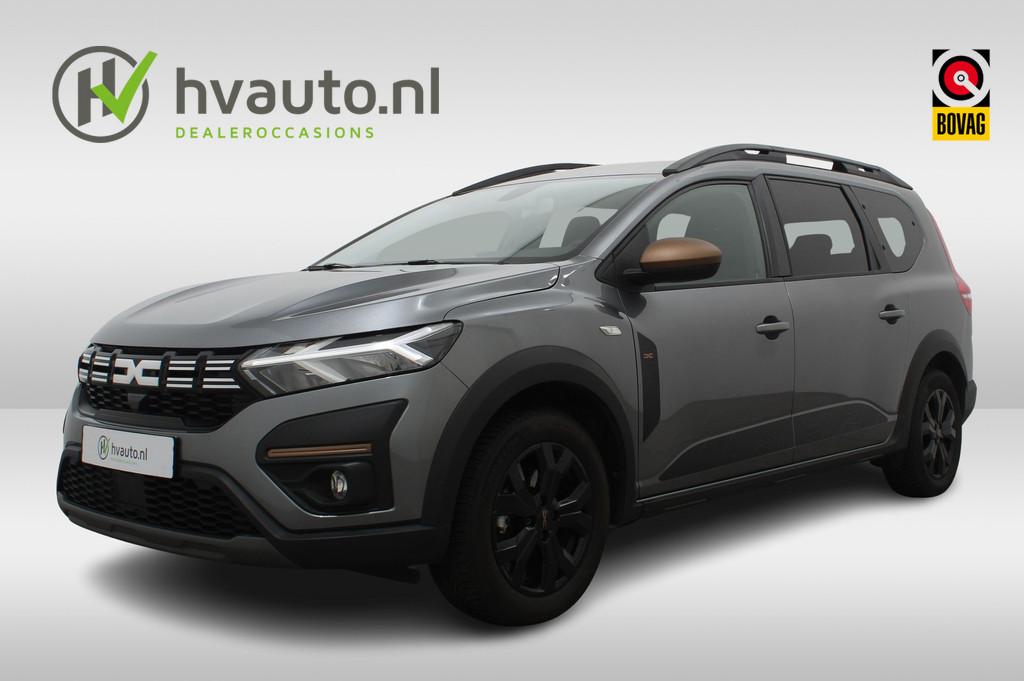 Dacia Jogger 1.0 TCe 110PK EXTREME 7-PERS | Carplay | PDC v/, Auto's, Dacia, Voorwielaandrijving, Stof, Gebruikt, Zwart