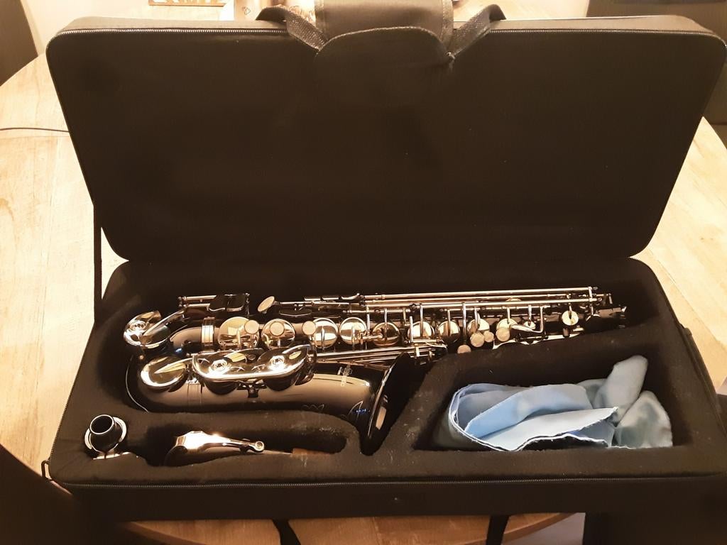 Altsaxofoon - Beginner - Met Koffer, Muziek en Instrumenten, Blaasinstrumenten | Saxofoons, Ophalen of Verzenden, Gebruikt, Alt