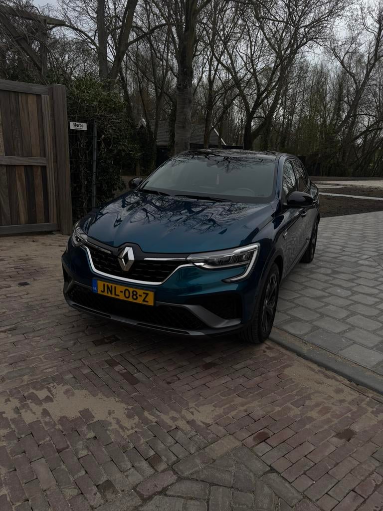 Renault Arkana 1.6 E-tech Hybrid 145pk RS LINE, Auto's, Renault, 4 cilinders, Blauw, 760 kg, SUV of Terreinwagen