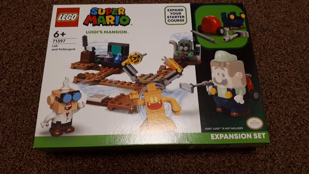 71397 Luigi's mansion lab en spoogzuiger MISB, Kinderen en Baby's, Speelgoed | Duplo en Lego, Nieuw, Lego, Complete set, Ophalen of Verzenden