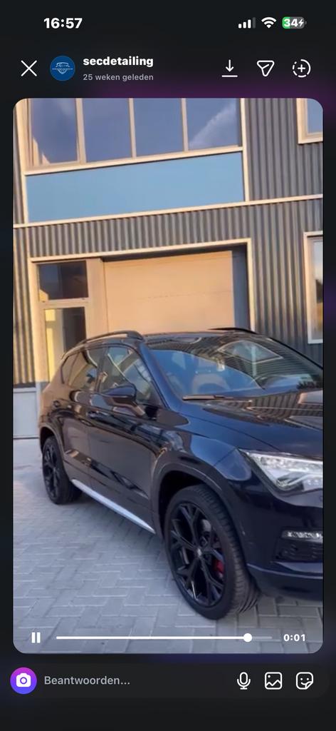 Seat Ateca 1.5 Ecotsi 150pk Dsg-7 2020 Zwart, 1498 cc, 680 kg, 4 cilinders, Ateca