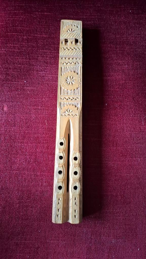 Dubbele fluit (Balkan) midcentury, Ophalen of Verzenden