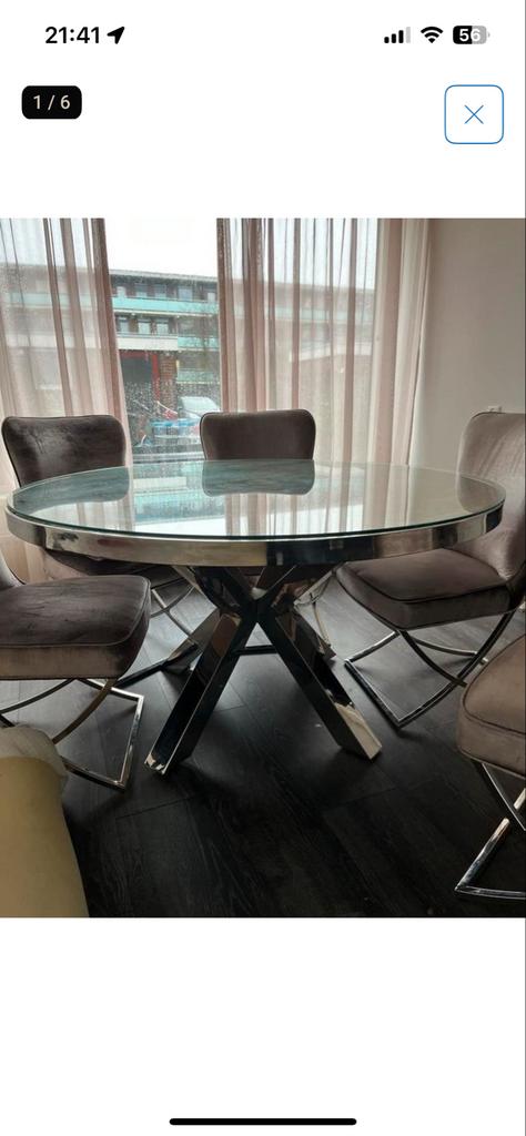 Richmond Kensington eettafel eric kuster sleeperwood, Rond, Ophalen of Verzenden, Zo goed als nieuw, Vijf personen of meer