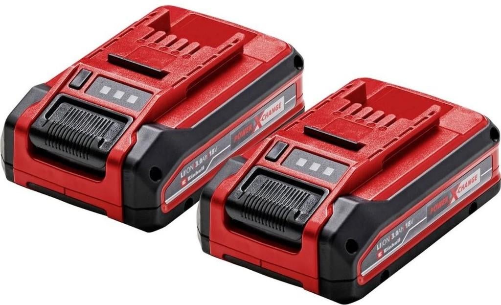 Einhell Power X-Change accu set (2x) – 3.0Ah 18V – nieuw, Ophalen of Verzenden, Nieuw