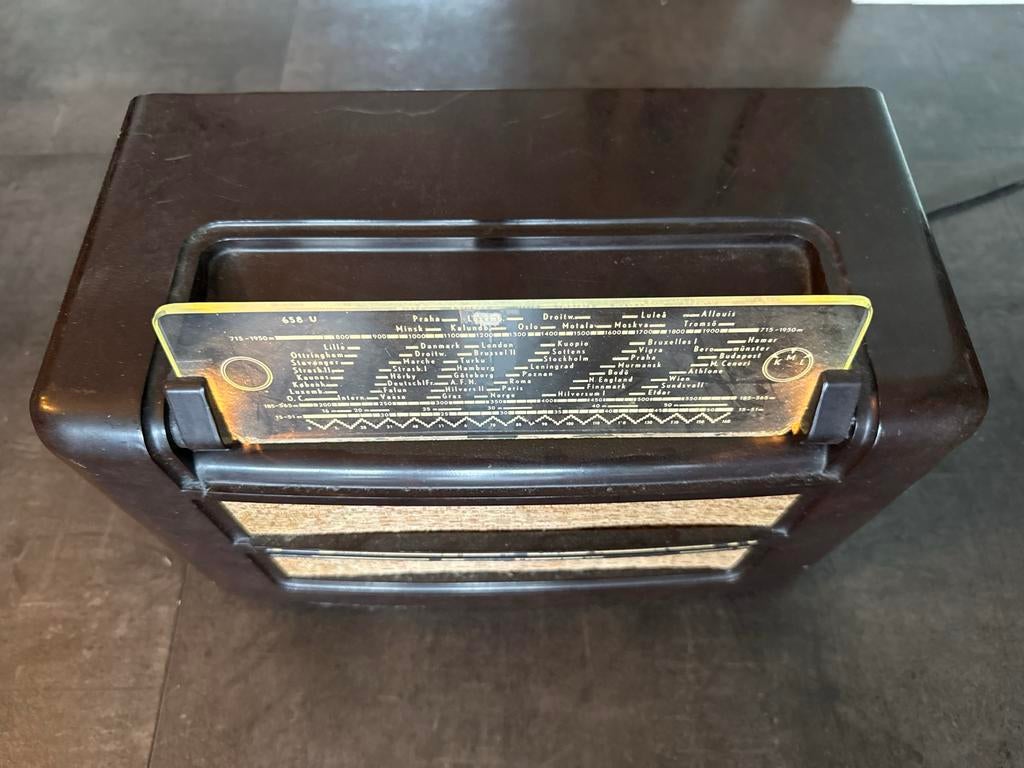 Radio bakeliet - Vintage Model 658 U, Ophalen, Gebruikt, Radio