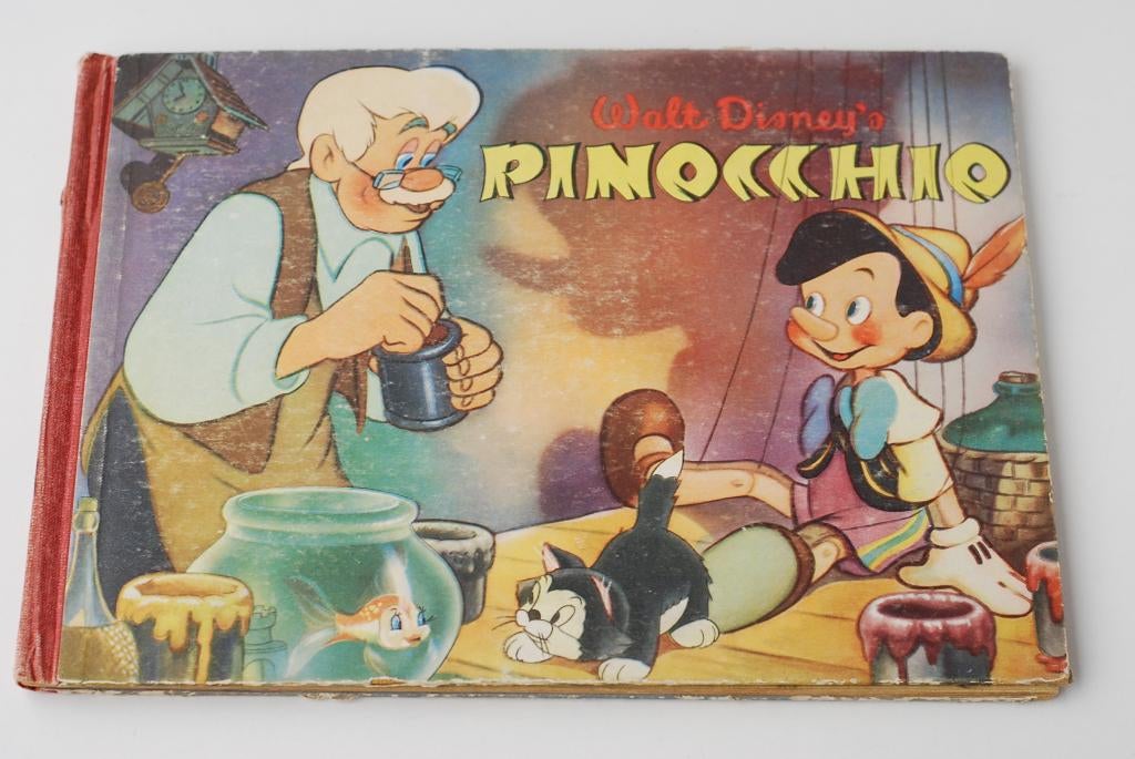 Walt Disney's Pinocchio plaatjesalbum (1956), Verzenden, Gelezen