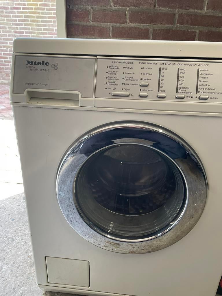 Miele wasmachine, Witgoed en Apparatuur, Ophalen, 1200 tot 1600 toeren, Gebruikt, 8 tot 10 kg