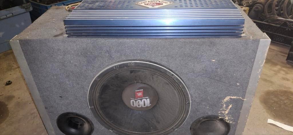 Jbl competitie 1000 watt rms en signat fury 1200 versterker, Auto diversen, Autospeakers, Ophalen of Verzenden