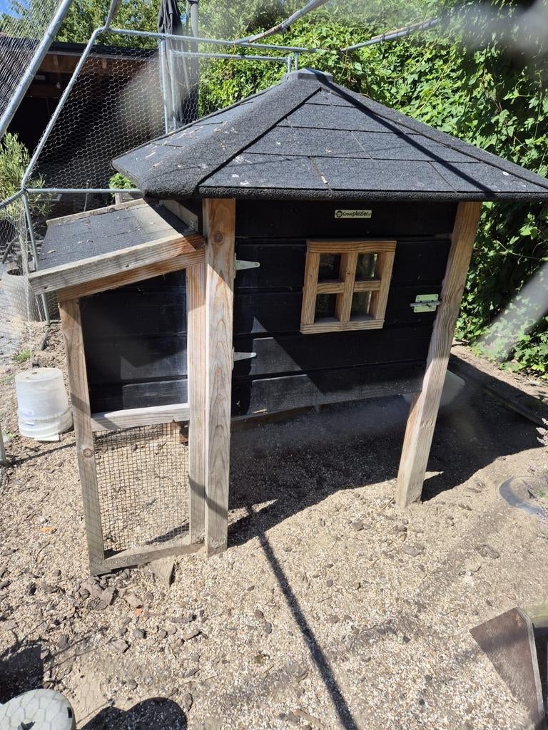 Gebruikt kippenhok te koop!, Dieren en Toebehoren, Pluimvee | Toebehoren, Gebruikt, Kippenhok of Kippenren, Ophalen