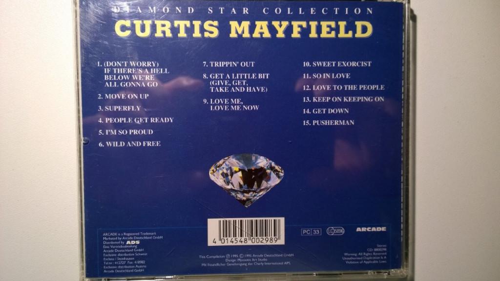 Curtis Mayfield - Diamond Star Collection, Ophalen of Verzenden, Zo goed als nieuw, Soul of Nu Soul