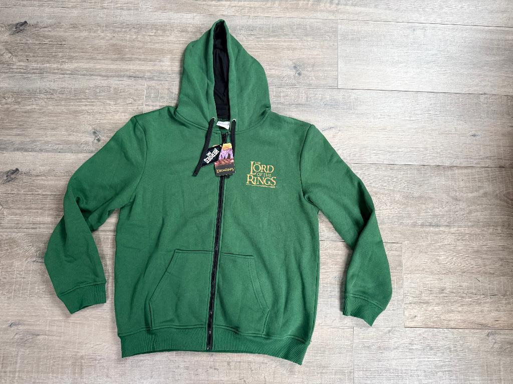 Lord of the Rings heren hoodie groen XL nieuw, Ophalen of Verzenden, Nieuw, Maat 56/58 (XL), Groen