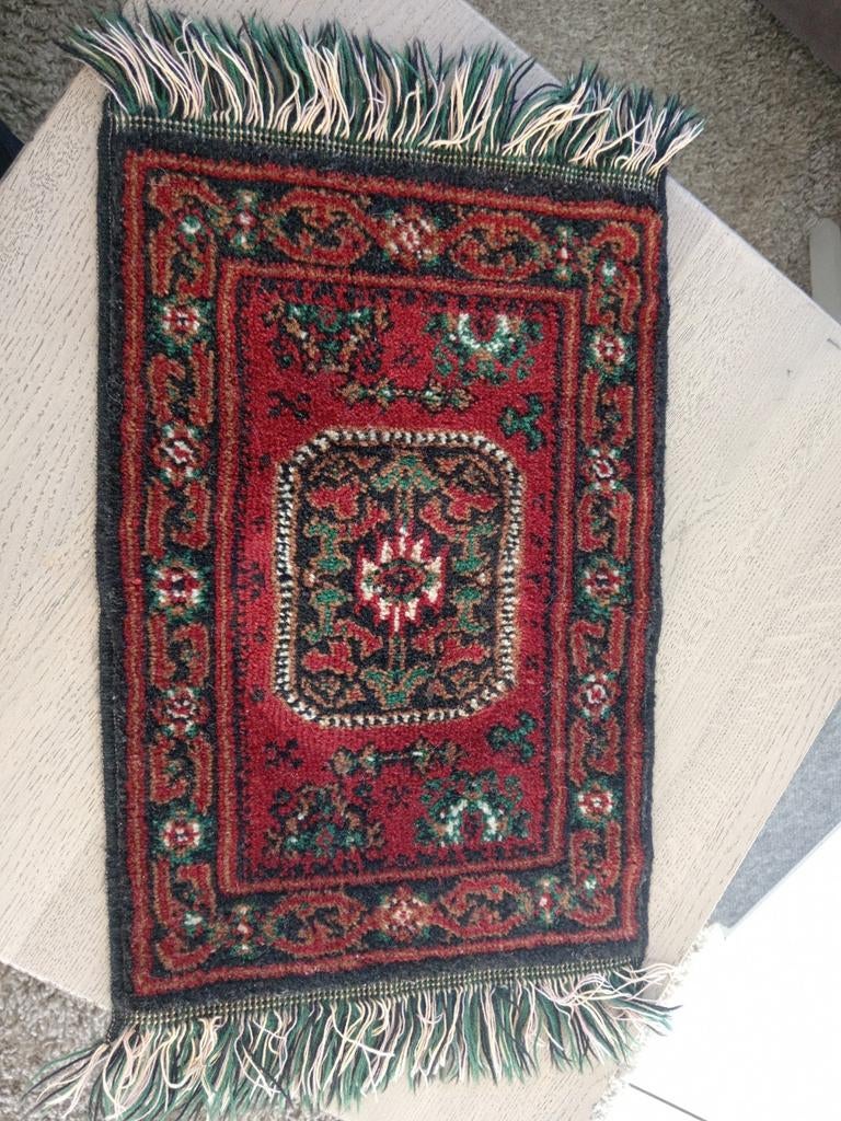 Perzisch tafelkleedje 62x34 stoer sober landelijk, Ophalen of Verzenden