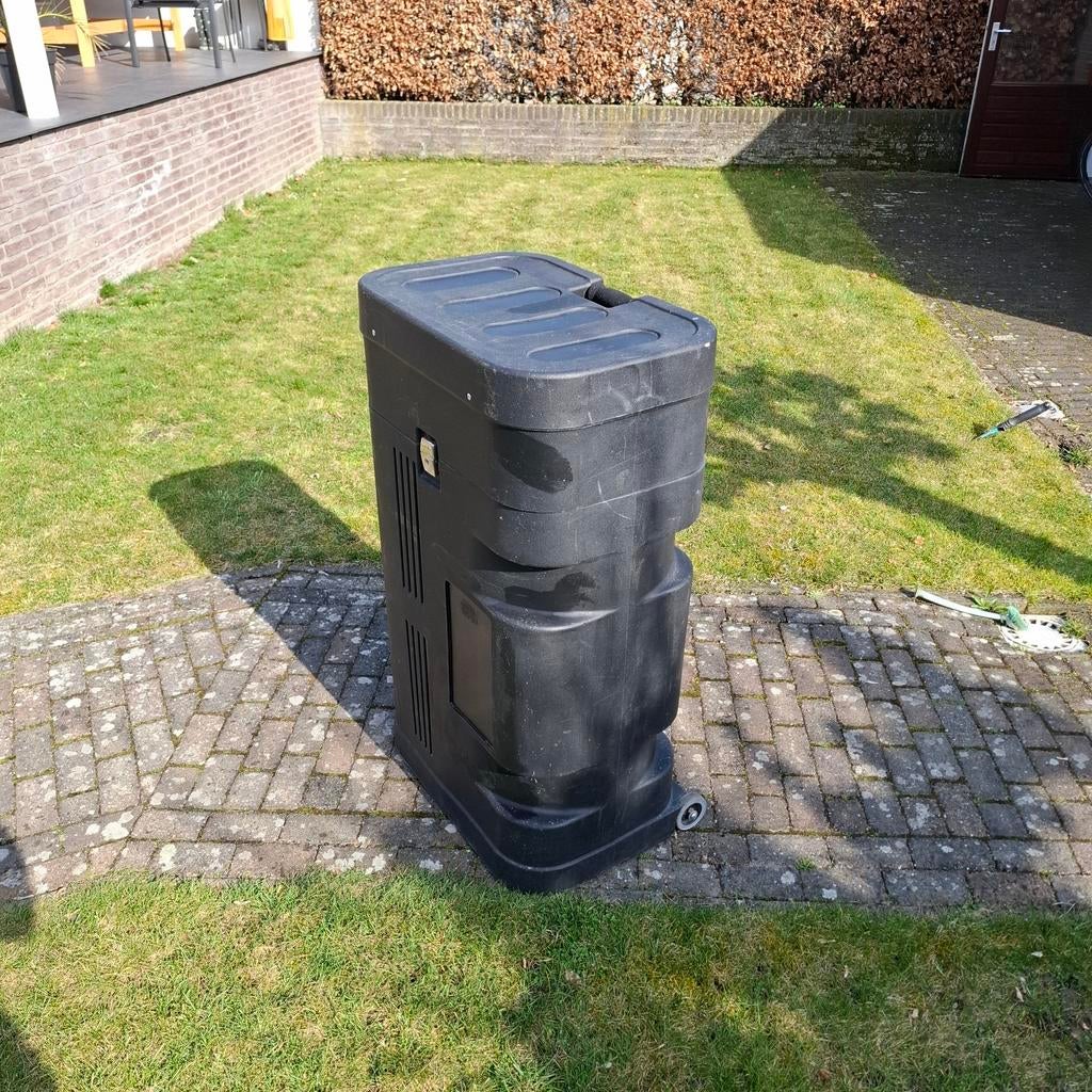 Pop-up beursstand / presentatiewand in transportkoffer, Ophalen of Verzenden, Gebruikt