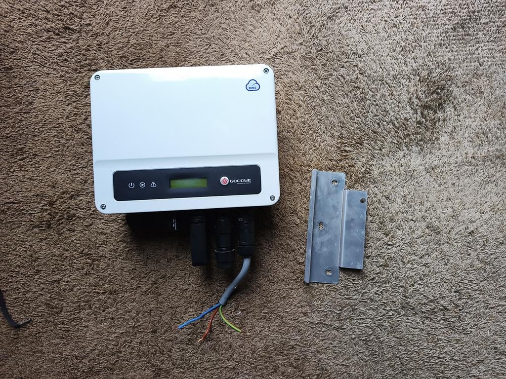 Goodwe 2500 XS omvormer met 7 panelen, Ophalen, Gebruikt, Overige typen