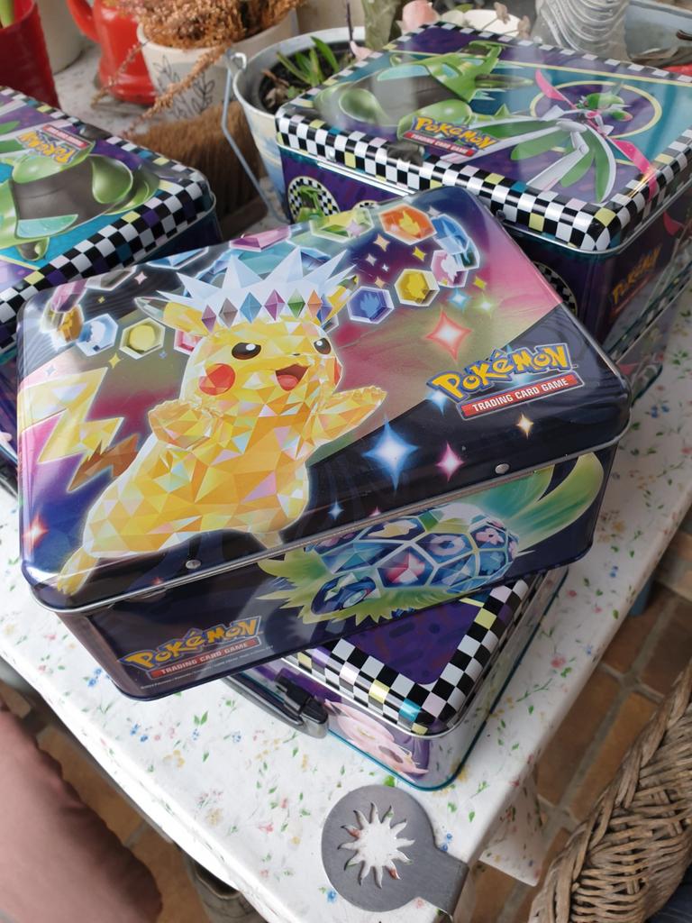 Blikken Pokémon dozen ,8 stuks, Ophalen of Verzenden