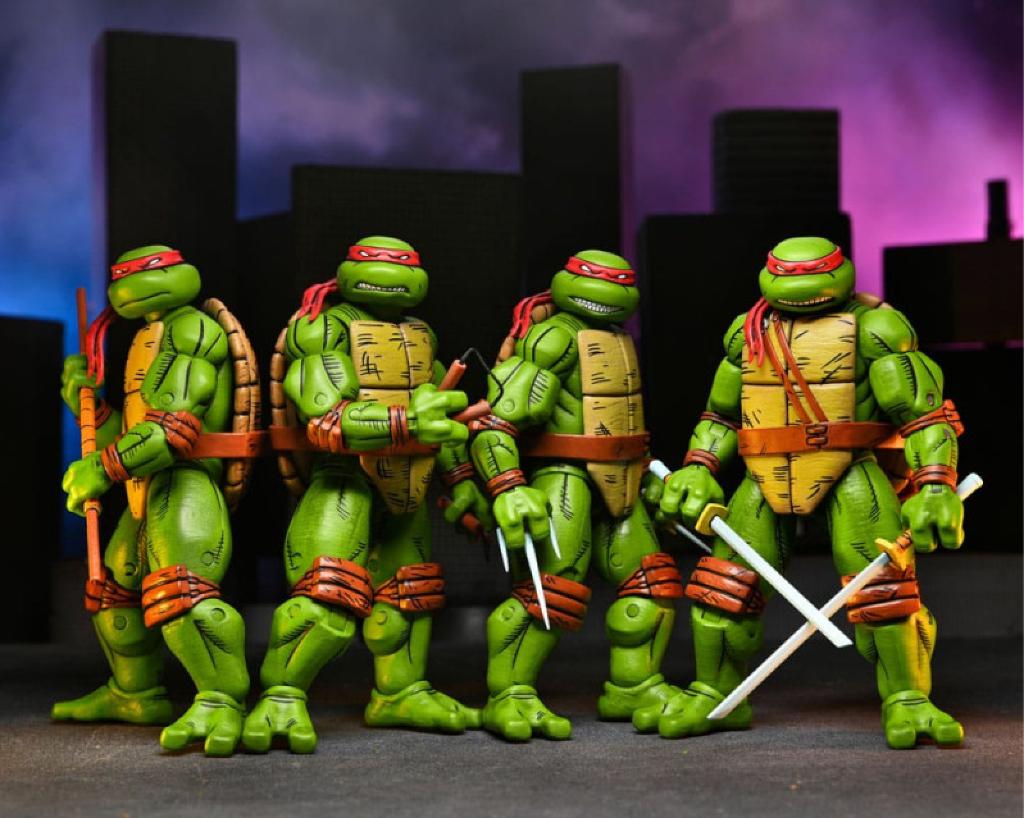 Neca Teenage Mutant Ninja Turtles Mirage Comics 4 Pack Nieuw, Ophalen of Verzenden, Nieuw