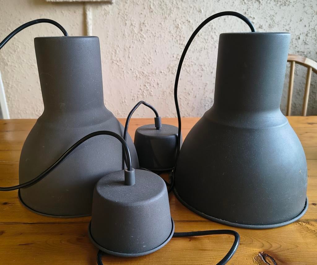 Ikea metalen hanglampen, Ophalen of Verzenden, Minder dan 50 cm