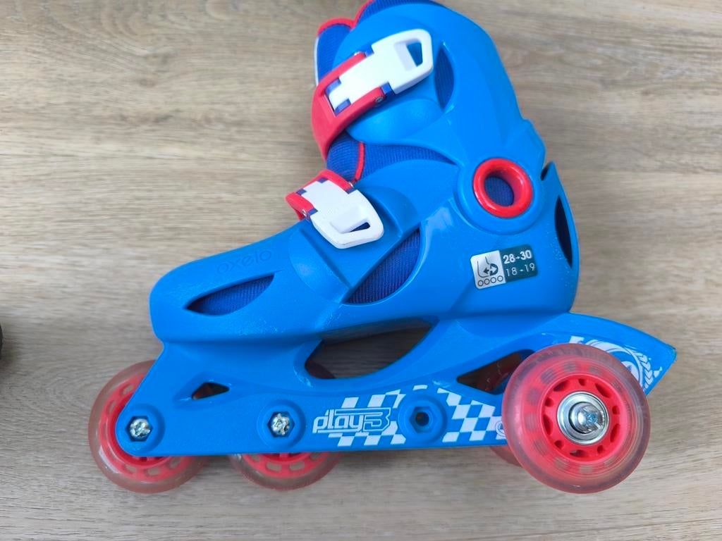 Oxelo Play 3 skeelers maat 28-30, Kinderen en Baby's, Ophalen of Verzenden, Zo goed als nieuw, Jongen