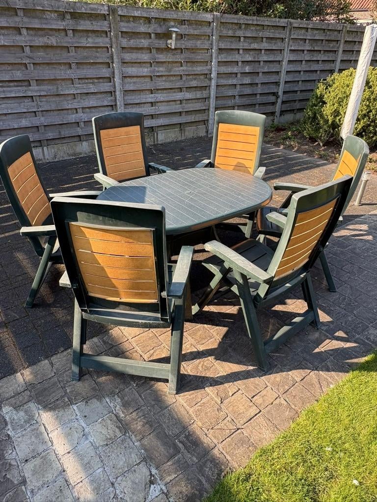 Tuinstoelen, Tuin en Terras, Ophalen, Gebruikt, Kunststof, Verstelbaar