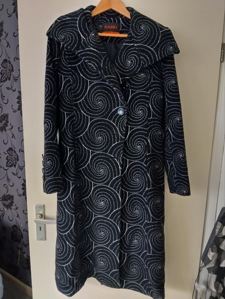 Dames wollen lange winterjas, mantel jas, maat 38/M, Kleding | Dames, Jassen | Winter, Ophalen of Verzenden, Zo goed als nieuw