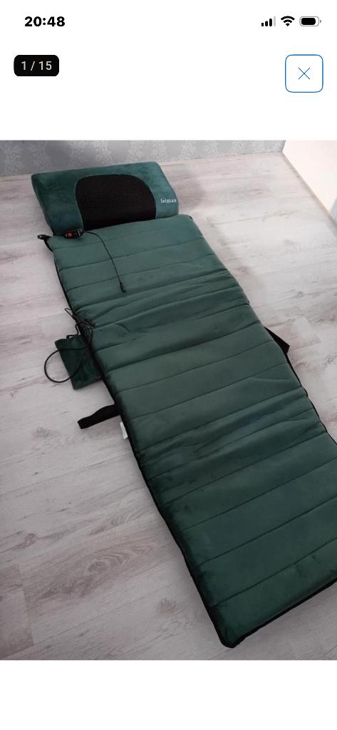 Stoel massagedeken, Ophalen, Zo goed als nieuw, Eén