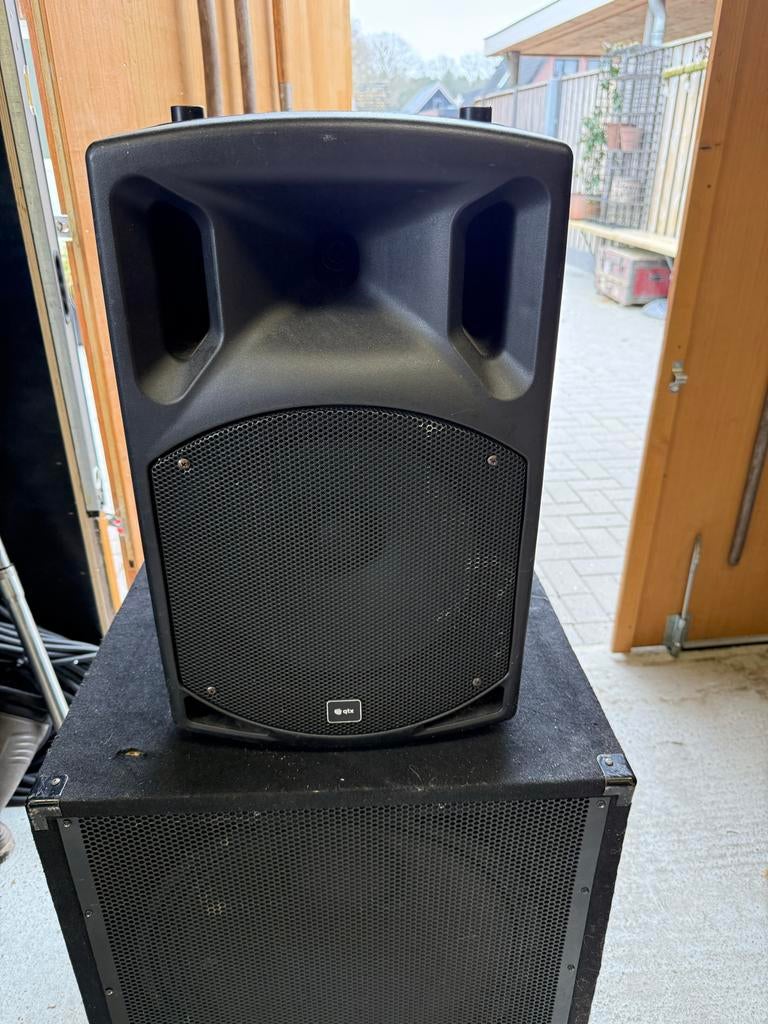 QTX QX12PA-plus draadloze Bluetooth speaker met nieuwe accu, Gebruikt, Overige typen, 120 watt of meer, Ophalen