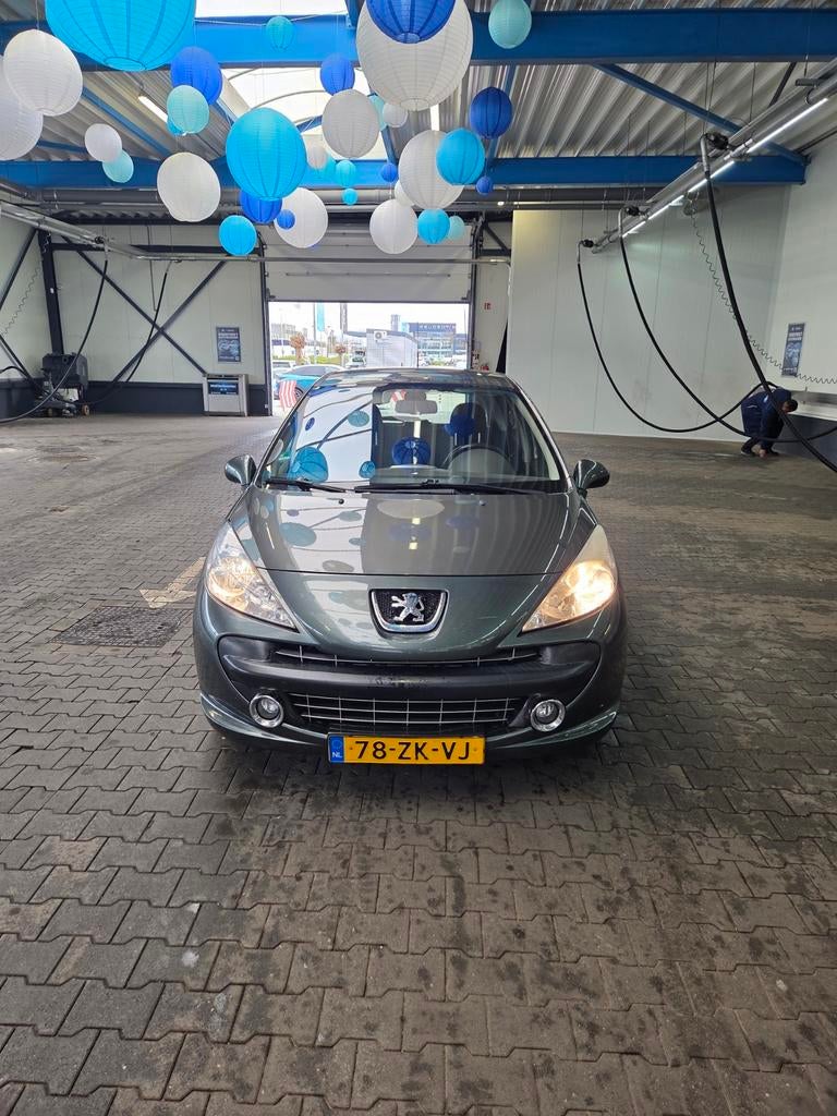 Peugot 207 1.6 ( 2008 ) Grijs - Groen, Voorwielaandrijving, Stof, 4 cilinders, 1600 cc