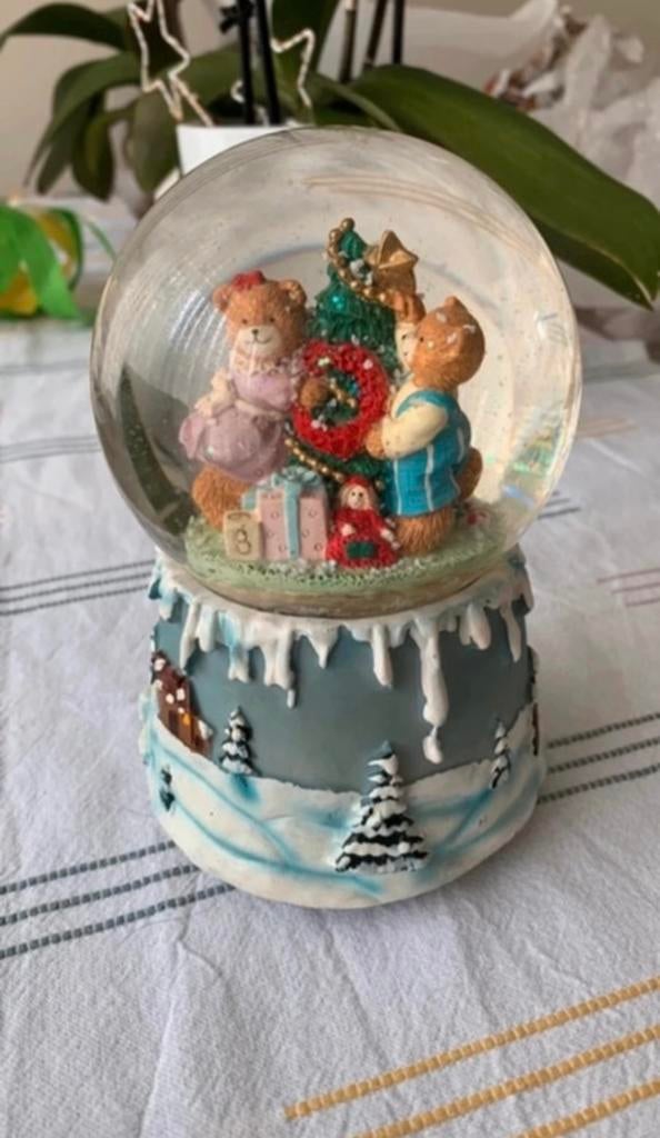 Kerst Snowball Muziekdoos, Ophalen of Verzenden