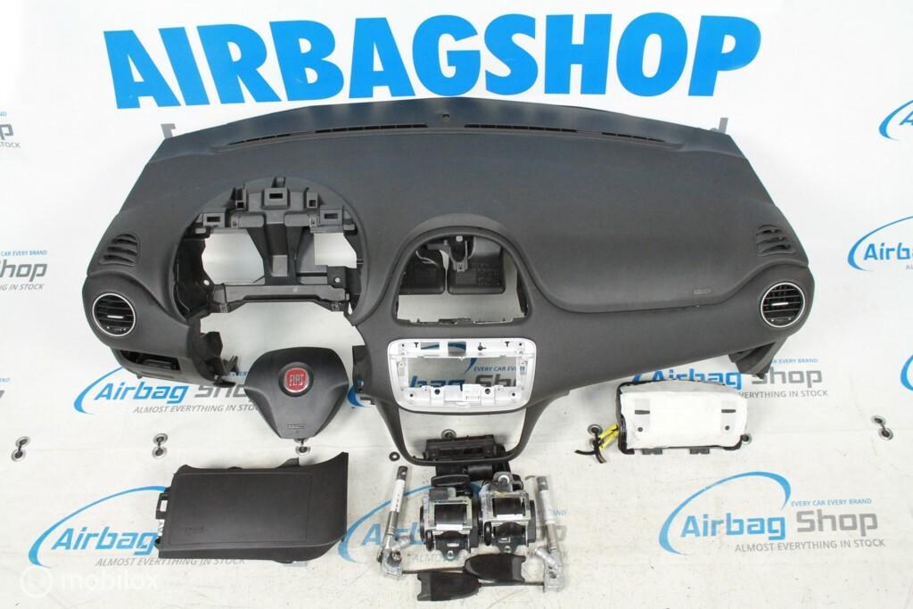 Airbag set - Dashboard zwart Fiat Punto Evo (2009-2012)