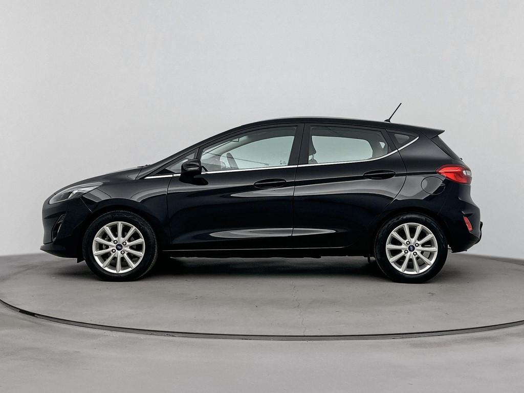 Ford Fiesta 1.0 EcoBoost Titanium 100PK | Trekhaak | Climate, Auto's, Gebruikt, Euro 6, 580 kg, Origineel Nederlands