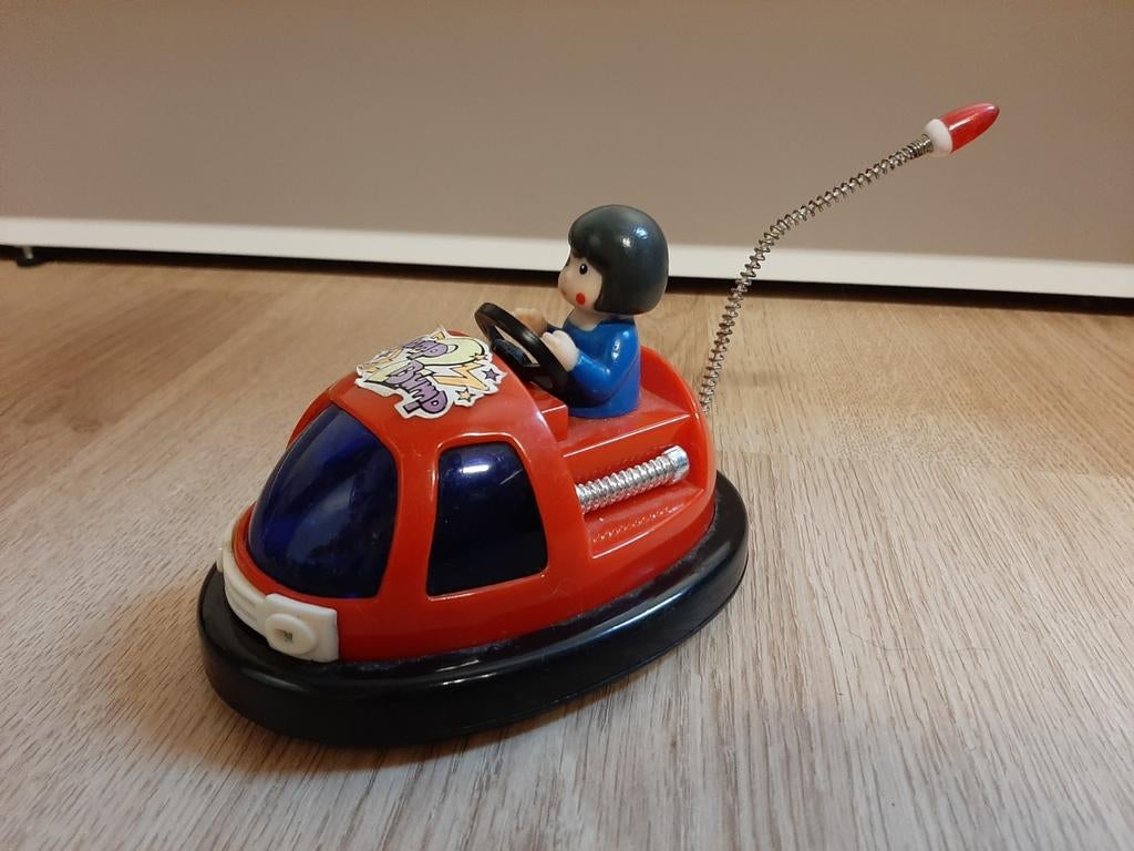 Botsauto figuur kermis 13 cm, Ophalen of Verzenden