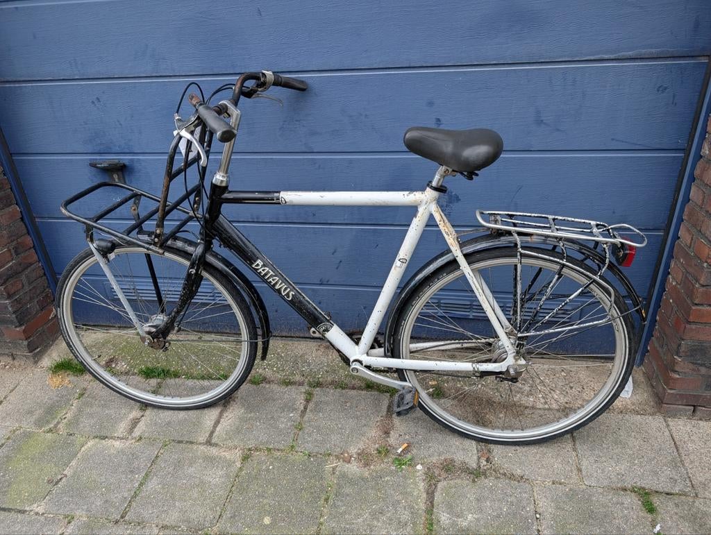 Herenfiets /stationsfiets, Fietsen en Brommers, Ophalen, Gebruikt, Overige merken