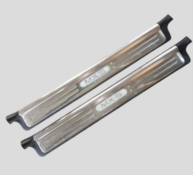 Gebruikt Set Dorpellijsten RVS Mazda MX5 MX-5, Auto-onderdelen, Interieur en Bekleding, Verzenden, Mazda