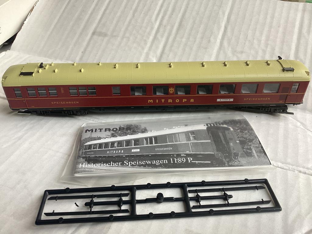 Marklin 43249 Mitropa speisewagen nieuw in beschadigde vp, Wisselstroom, Ophalen of Verzenden, Märklin, Nieuw